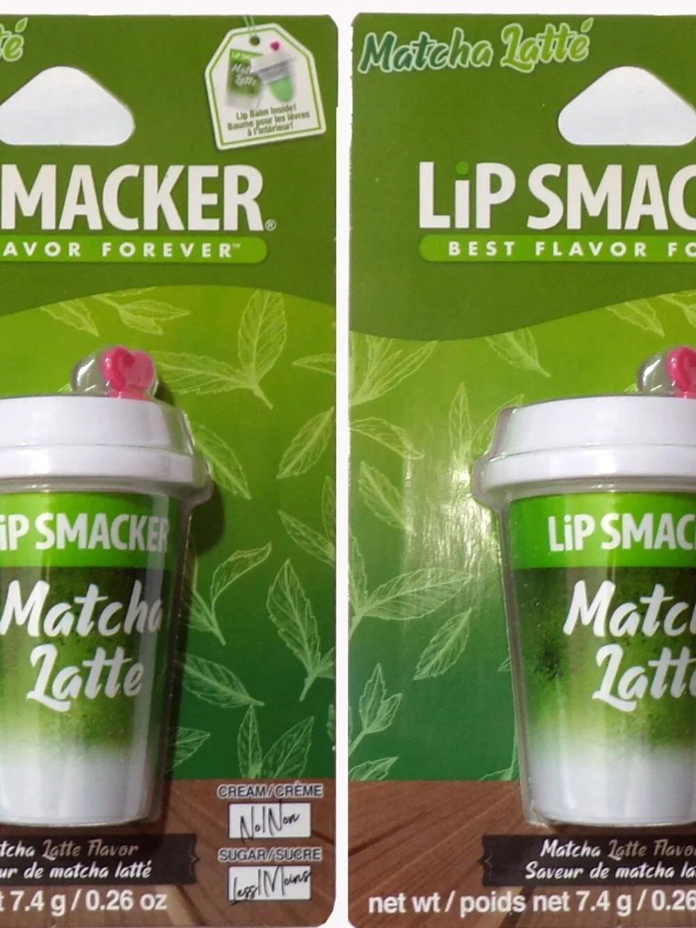 Lip Smacker Matcha Latte Flavor Lip Balm 7.4 g (Set of 2)